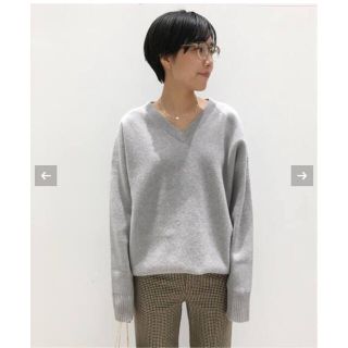 アパルトモンドゥーズィエムクラス(L'Appartement DEUXIEME CLASSE)のL'Appartement Middle gauge V/N KNIT(ニット/セーター)