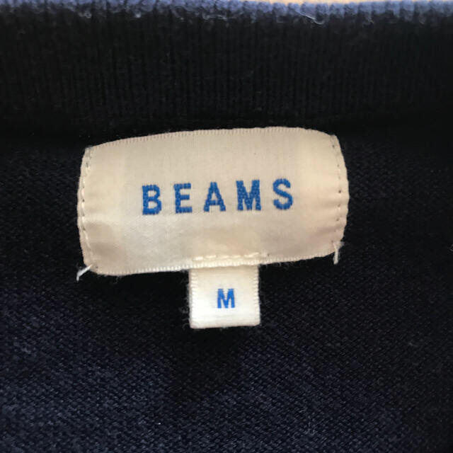 BEAMS(ビームス)のBEAMS MEN アクリル コットン Vネック ニット メンズのトップス(ニット/セーター)の商品写真