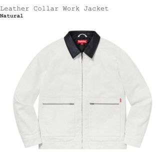 シュプリーム(Supreme)のSupreme Leather Collar Work Jacket(ブルゾン)