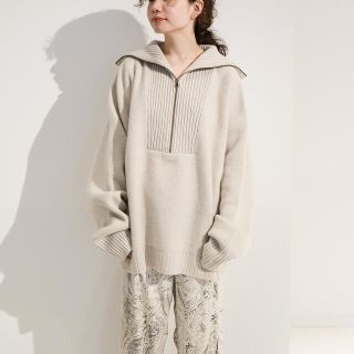  CITYSHOP ZIP UP PULLOVER(ニット/セーター)