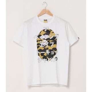 アベイシングエイプ(A BATHING APE)の1ST CAMO BAPE KATAKANA TEE(Tシャツ/カットソー(半袖/袖なし))