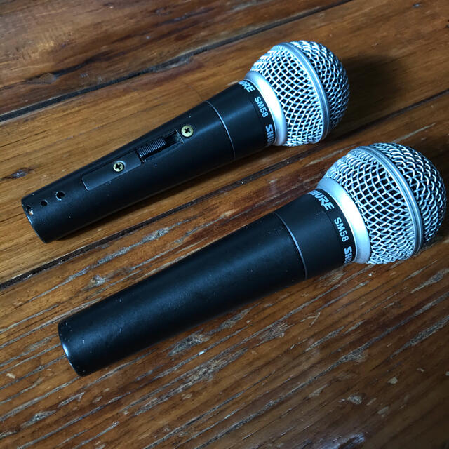 shure SM58,SM58S ジャンク扱い