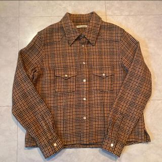 アクネ(ACNE)のour legacy  チェックシャツ　ネルシャツ(シャツ)