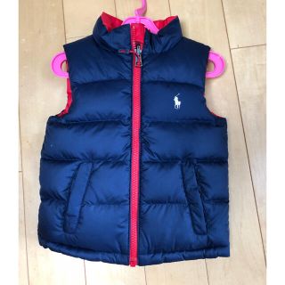 ラルフローレン(Ralph Lauren)の美品　ラルフローレン　リバーシブル　ベスト(ジャケット/上着)