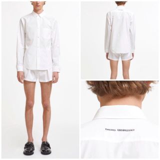 サンローラン(Saint Laurent)の【定価26000円】DRESSEDUNDRESSED ロゴ シャツ(シャツ)