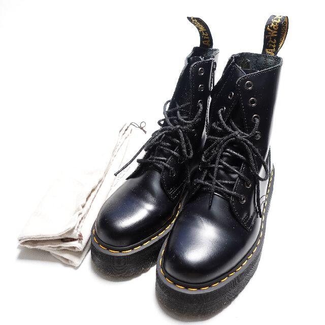 Dr.Martens(ドクターマーチン)の[Dr.Martens]　8ホール厚底シューズ　 レディースの靴/シューズ(ローファー/革靴)の商品写真