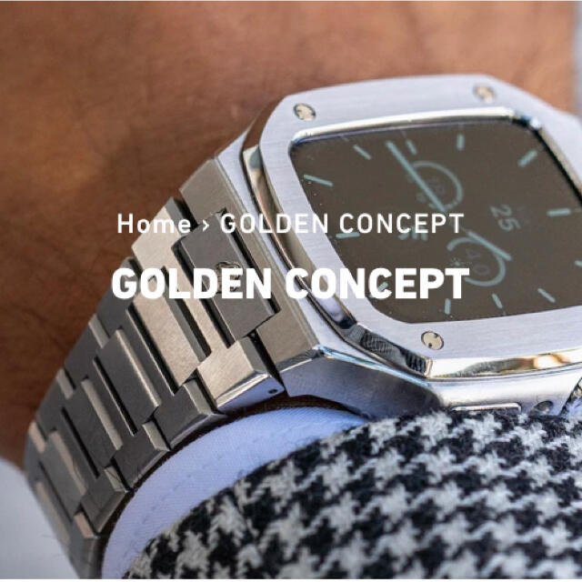 GOLDEN CONCEPT Apple Watch Case 44mmの通販 by ぽん's shop｜ラクマ