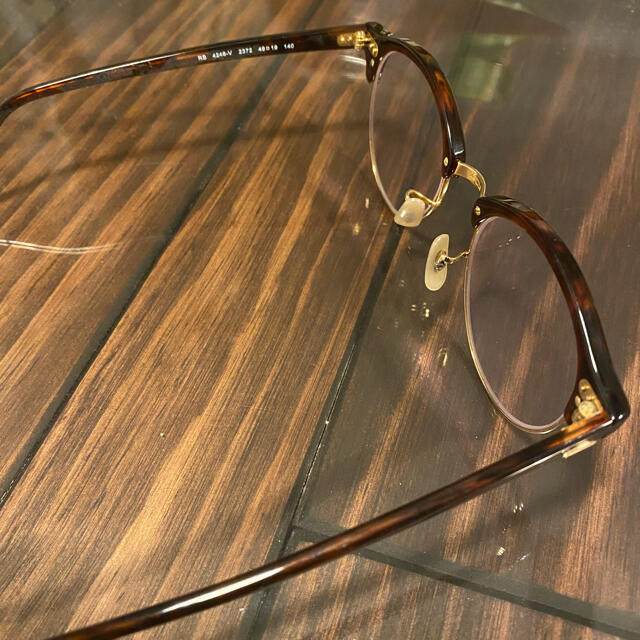 Ray-Ban(レイバン)の【美品‼︎】Ray Ban伊達眼鏡 メンズのファッション小物(サングラス/メガネ)の商品写真