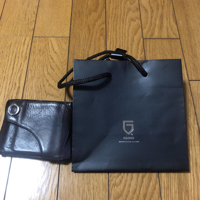 GARNI(ガルニ)のGARNI 二つ折り財布　ブラウン メンズのファッション小物(折り財布)の商品写真