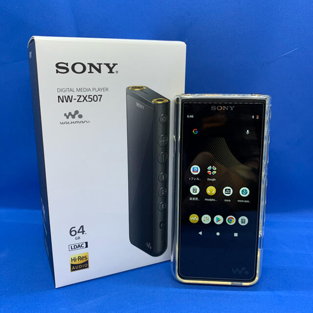 美品 SONY ウォークマン ZX NW-ZX507(B)