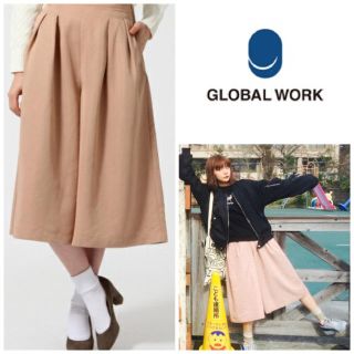 グローバルワーク(GLOBAL WORK)の7/17限定お値下げ！ガウチョパンツ(カジュアルパンツ)