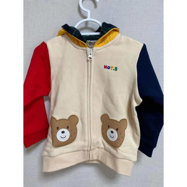 HOT BISCUITS(ホットビスケッツ)のホットビスケッツ　パーカー キッズ/ベビー/マタニティのキッズ服男の子用(90cm~)(ジャケット/上着)の商品写真