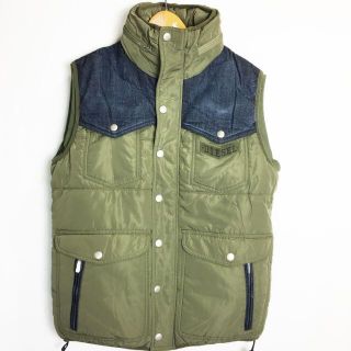 新品!DIESEL Teflon 撥水!機能性に優れたメンズ ベスト L