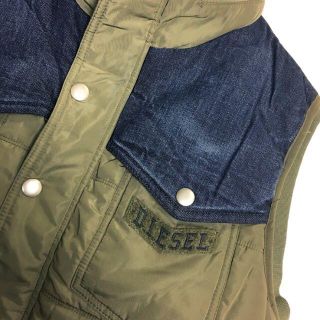 新品!DIESEL Teflon 撥水!機能性に優れたメンズ ベスト L