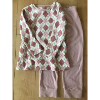 ユニクロ(UNIQLO)のフリース　パジャマ　ユニクロ　女の子110 女の子120(パジャマ)