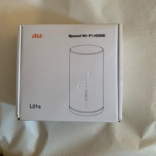 エーユー(au)のau Speed Wi-Fi HOME L01s HWS32MWA(その他)