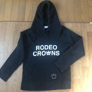 ロデオクラウンズ(RODEO CROWNS)のロデオクラウンズ黒パーカー(パーカー)