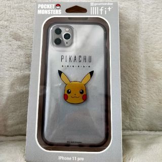 アイフォーン(iPhone)のiPhone11 proケース　ピカチュウ【新品未使用】(iPhoneケース)