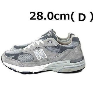 ニューバランス(New Balance)のニューバランスMR993GL(D/US10/28cm)グレー190303(スニーカー)