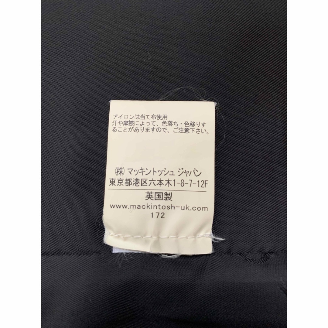 MACKINTOSH - 最終値下げ♡マッキントッシュ Pコート ブラックの MACKINTOSH - 最終値下げ♡マッキントッシュ Pコート ブラックの