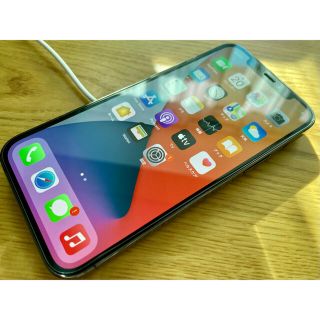 アイフォーン(iPhone)の超美品 iPhone 12 Pro 256GB SIMフリー グラファイト(スマートフォン本体)