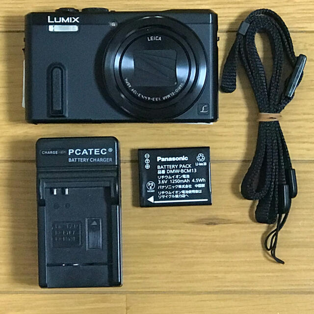 Panasonic TZ60 ブラック 赤外線カメラスマホ/家電/カメラ
