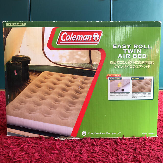 Colemanの#Coleman #コールマン#エアベッド#未使用#ツインサイズ#キャンプ#本体