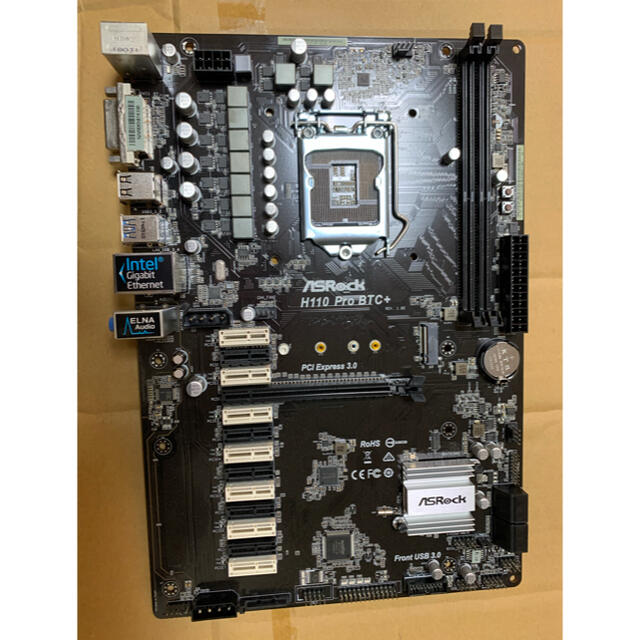 ASRock H110 Pro BTC CPU メモリ一個セット