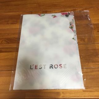 レストローズ(L'EST ROSE)のレストローズ ノベルティ クリアファイル(その他)