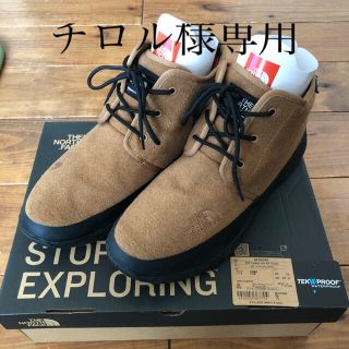 ザノースフェイス(THE NORTH FACE)のノースフェイス ヌプシ トラクション ライト ウォータープルーフ チャッカ(ブーツ)