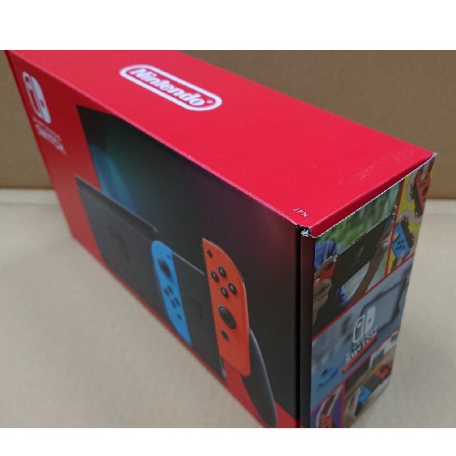 5台新型印無しNintendo Switch ネオンブルーネオンレッド - 家庭用