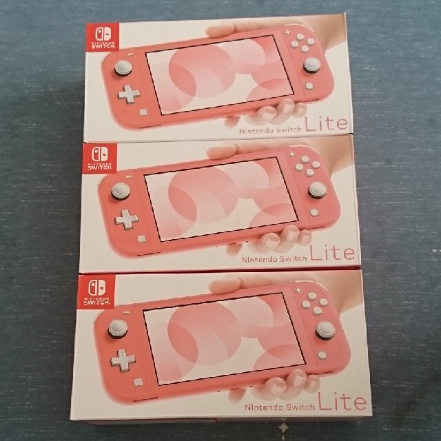 絶品】 Nintendo Switch 3個セット コーラル lite Switch 最終値下げ