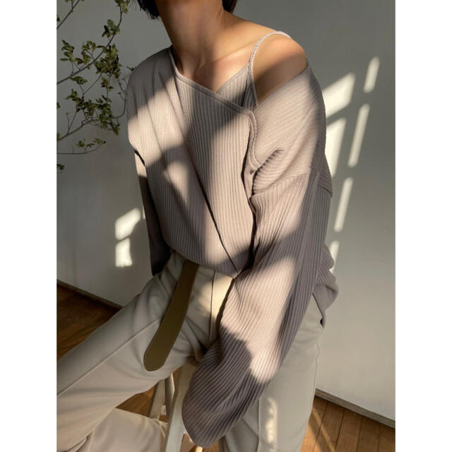 CLANE レイヤードロングスリーブ ミント トップス 美品 クラネ 2