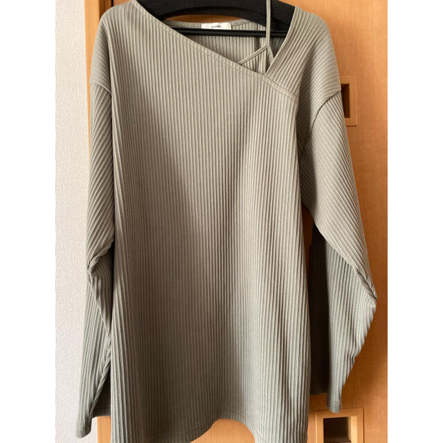 CLANE レイヤードロングスリーブ ミント トップス 美品 クラネ 3