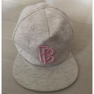 エイチアンドエム(H&M)のH&M ピンクロゴキャップ 1.5-2Y 帽子 CAP(帽子)