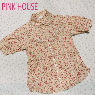 ピンクハウス(PINK HOUSE)のピンクハウス フラワープリント ブラウス(シャツ/ブラウス(半袖/袖なし))