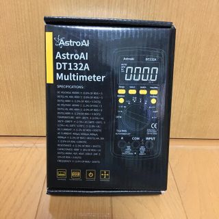 AstroAI DT132A マルチメーター デジタル テスター(メンテナンス用品)