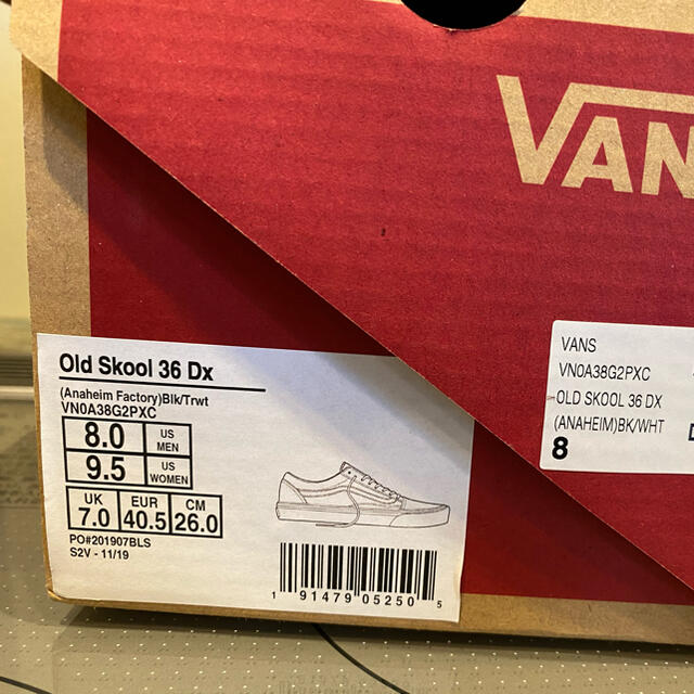 VANS(ヴァンズ)のVANS OLDSKOOL 36 DX オールドスクール ANAHEIM メンズの靴/シューズ(スニーカー)の商品写真