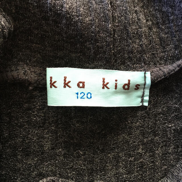 hakka kids(ハッカキッズ)のハッカキッズ　フリルカットソー　120 キッズ/ベビー/マタニティのキッズ服女の子用(90cm~)(Tシャツ/カットソー)の商品写真