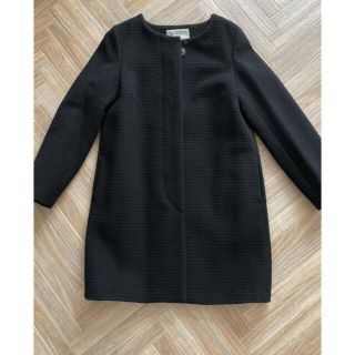 ユナイテッドアローズ(UNITED ARROWS)のUNITED ARROWS ノーカラーコート　美品(ロングコート)