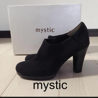 ミスティック(mystic)のお値下げしました！mystic♡ブーティ(ハイヒール/パンプス)