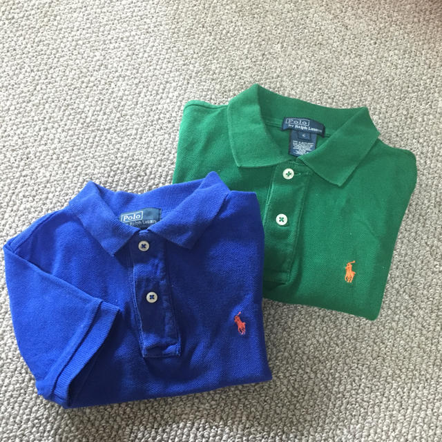 POLO RALPH LAUREN(ポロラルフローレン)のラルフ♡半袖ポロ2枚セット キッズ/ベビー/マタニティのキッズ服男の子用(90cm~)(Tシャツ/カットソー)の商品写真