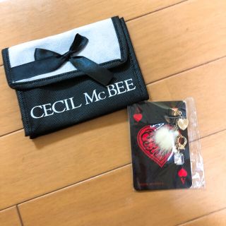 セシルマクビー(CECIL McBEE)のCECIL Mc BEE イヤホンジャック キーホルダー(ストラップ/イヤホンジャック)