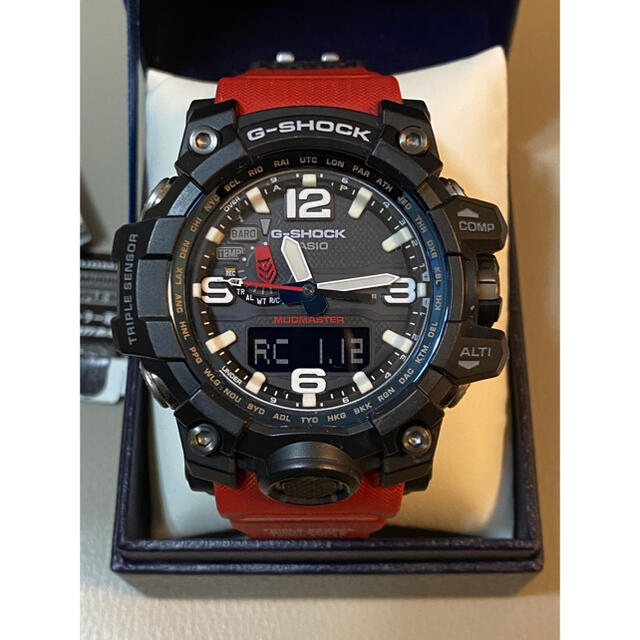 カシオG-SHOCK GWG-1000RD-4AJFレスキューレッドレスキューレッドサイズ質量