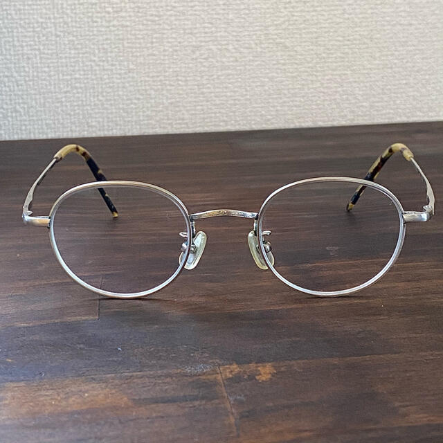 金子眼鏡 恒眸作 メタルフレーム メンズのファッション小物(サングラス/メガネ)の商品写真