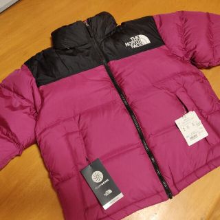 ザノースフェイス(THE NORTH FACE)のショートヌプシ ノースフェイス ロックスベリーピンク M(ダウンジャケット)