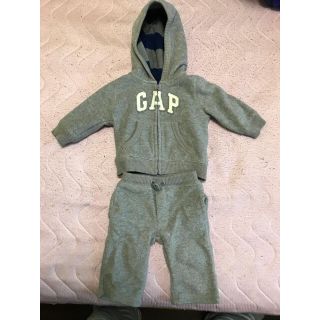 ベビーギャップ(babyGAP)のGAP ベビーパーカー&パンツ　セットアップ(トレーナー)