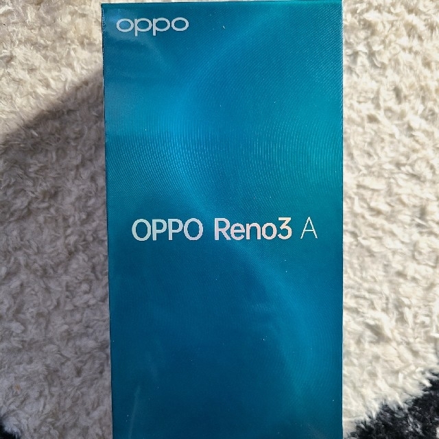 オッポ 新品未開封 ホワイト OPPO Reno3 A SIMフリー - スマートフォン本体