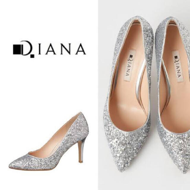 DIANA(ダイアナ)のDIANA★グリッターパンプス レディースの靴/シューズ(ハイヒール/パンプス)の商品写真