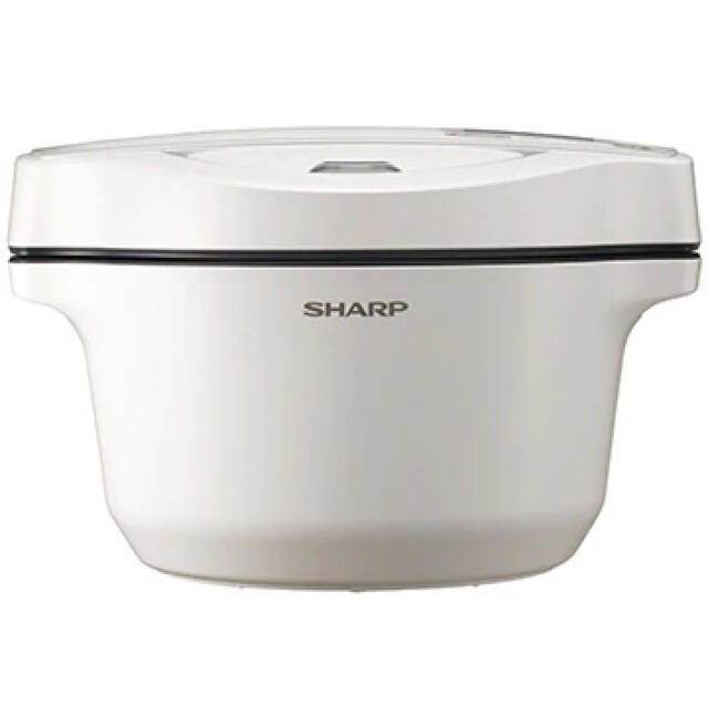 SHARP ヘルシオ ホットクック 1.6L 電気無水鍋KN-HW16F-W